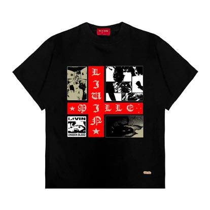 SCRAPE TEE - LIV IN MILLE