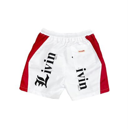 WHITE TWILL PANTS - LIV IN MILLE