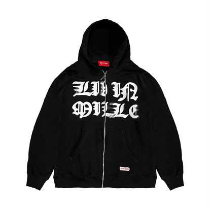 ZIP HOODIE - LIV IN MILLE