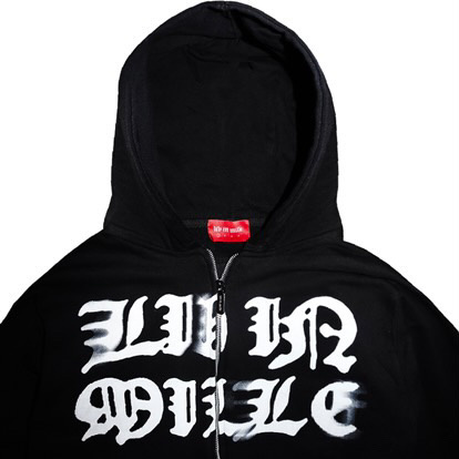 ZIP HOODIE - LIV IN MILLE