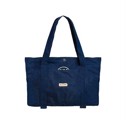 DENIM TOTEBAG - LIV IN MILLE