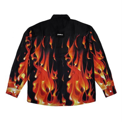 FLAME LONGSHIRT - LIV IN MILLE