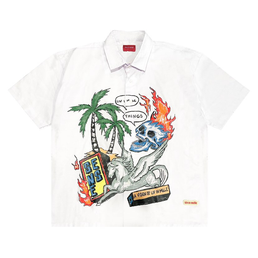 ISLAND WORKSHIRT - LIV IN MILLE