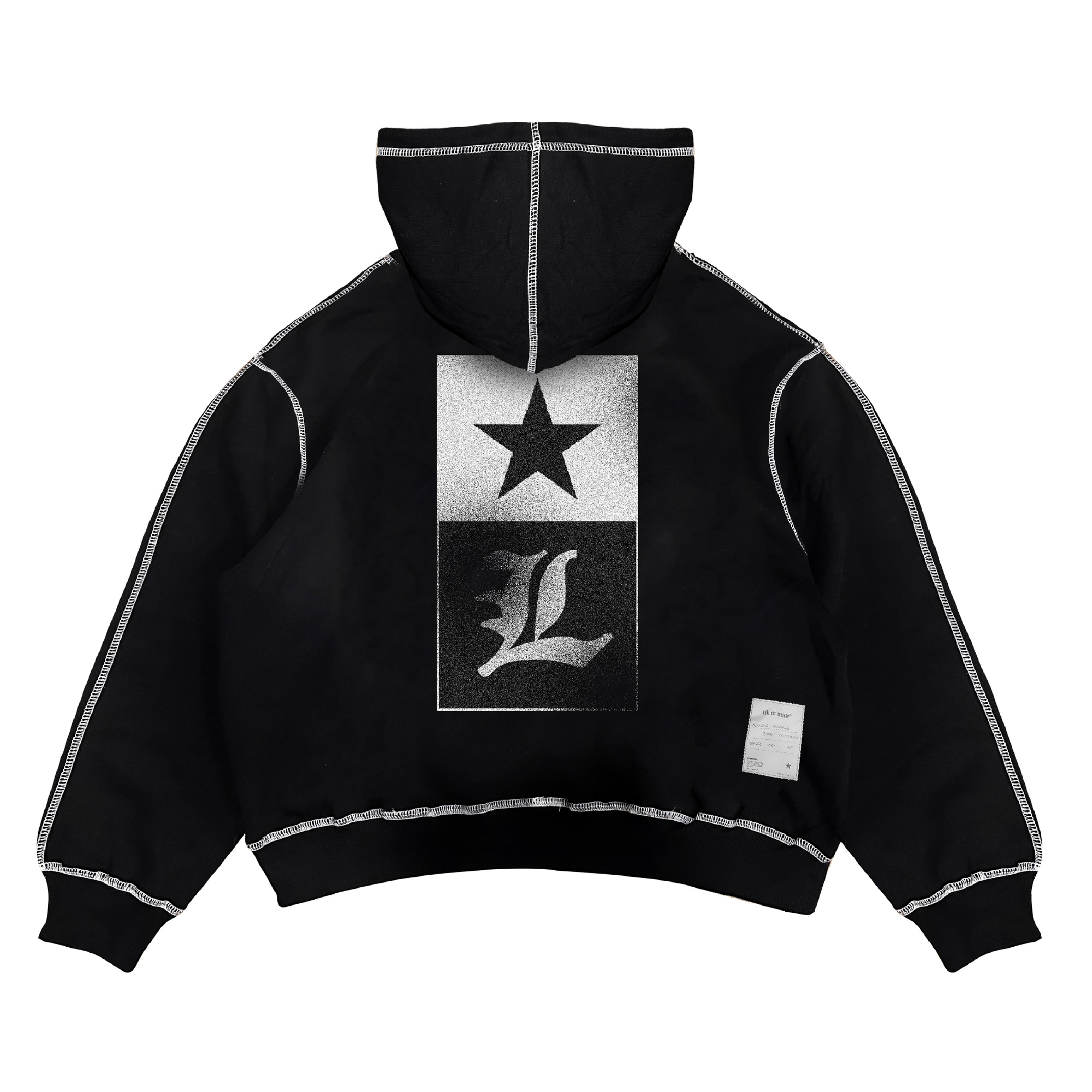 SELECTION HOODIE STITCHES  - LIV IN MILLE
