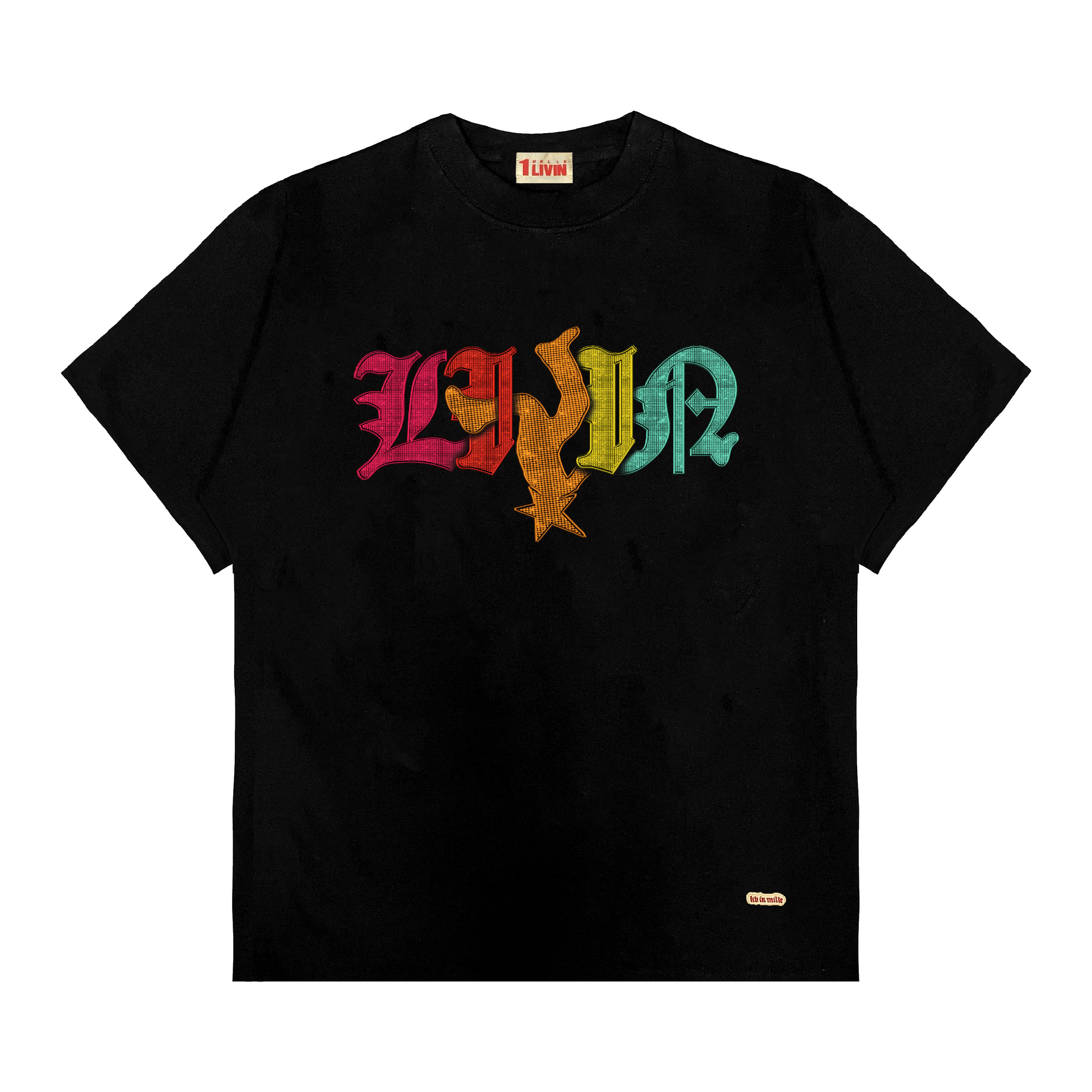 CRHOME TEE - LIV IN MILLE