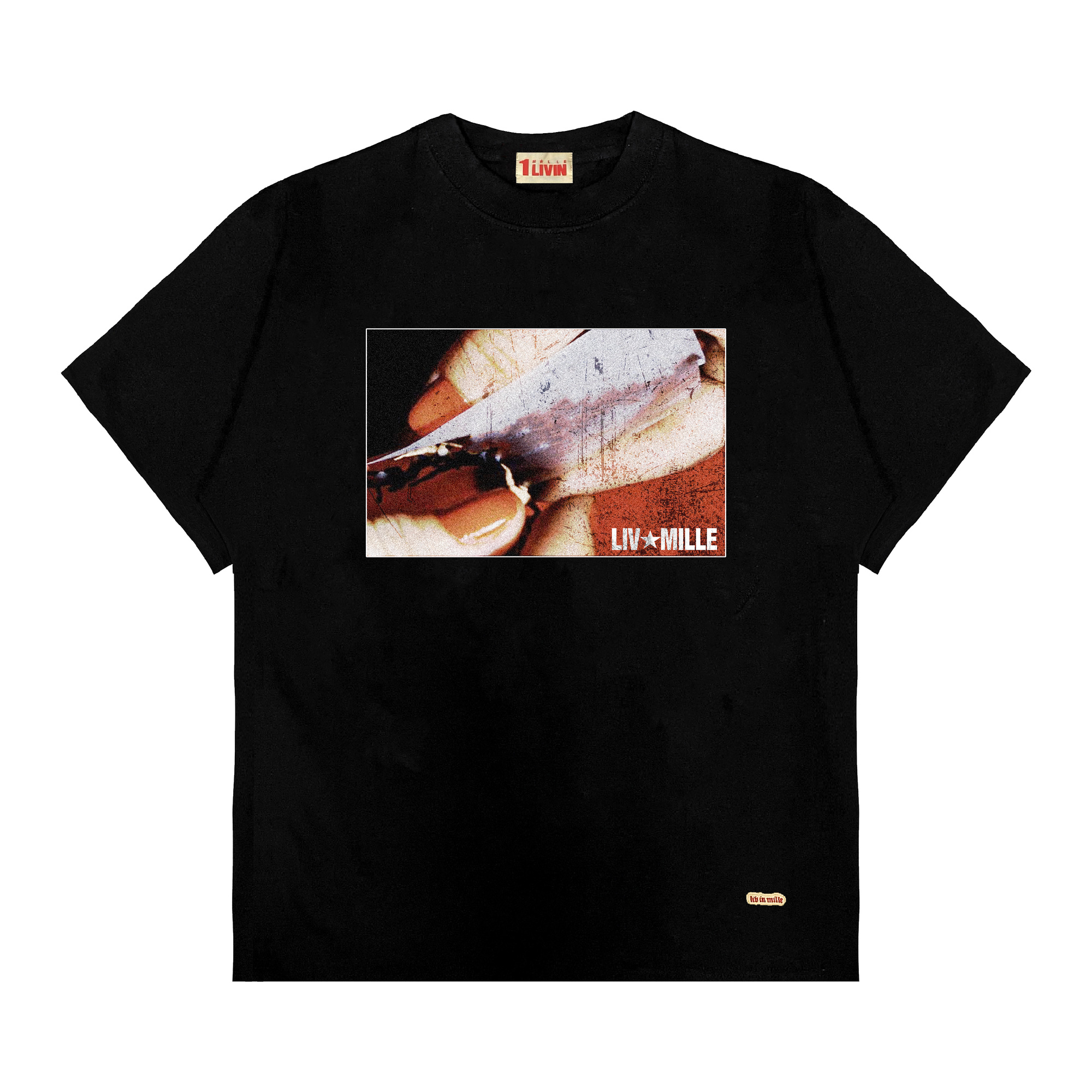 ROLL BACK TEE - LIV IN MILLE