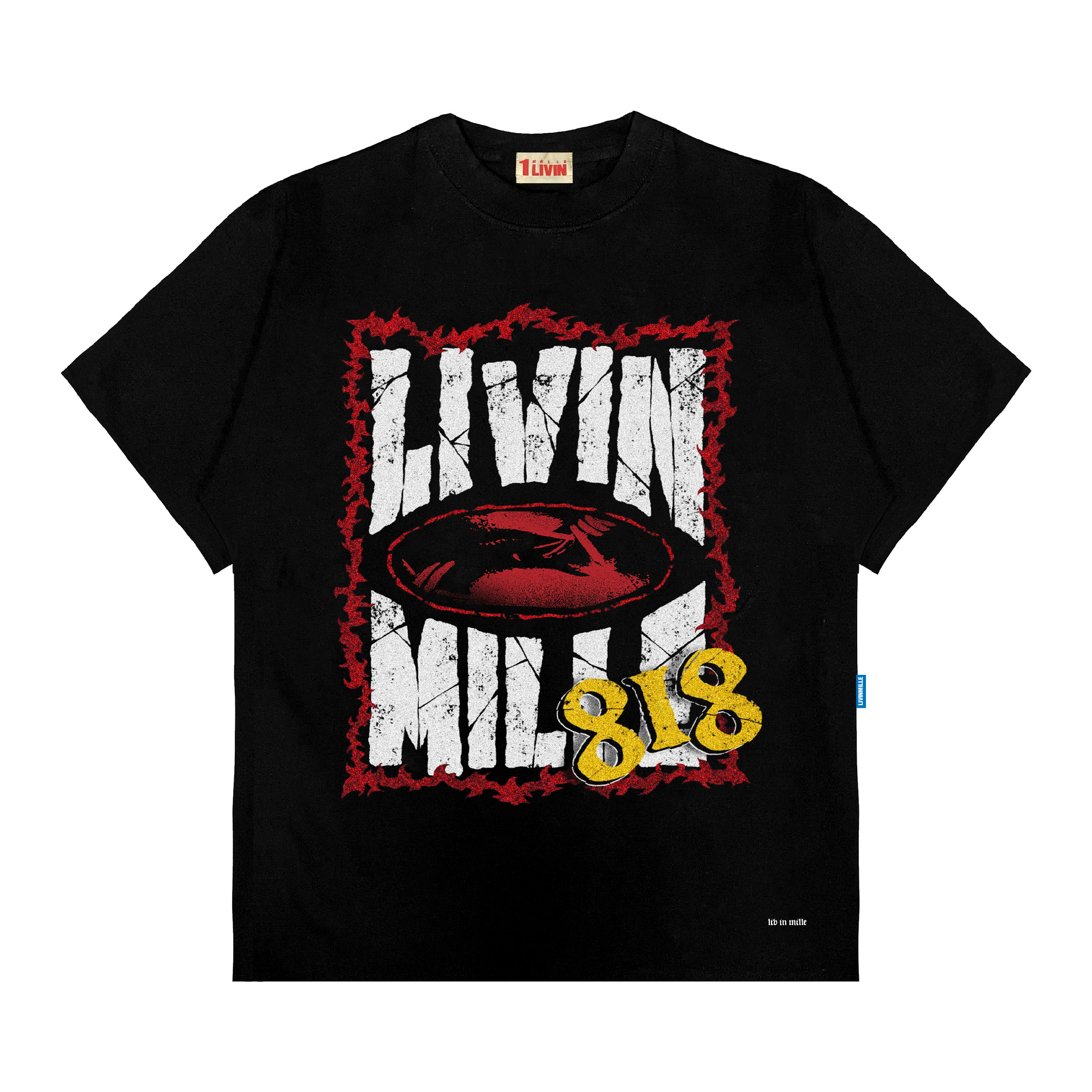 BORDERLINE TEE - LIV IN MILLE