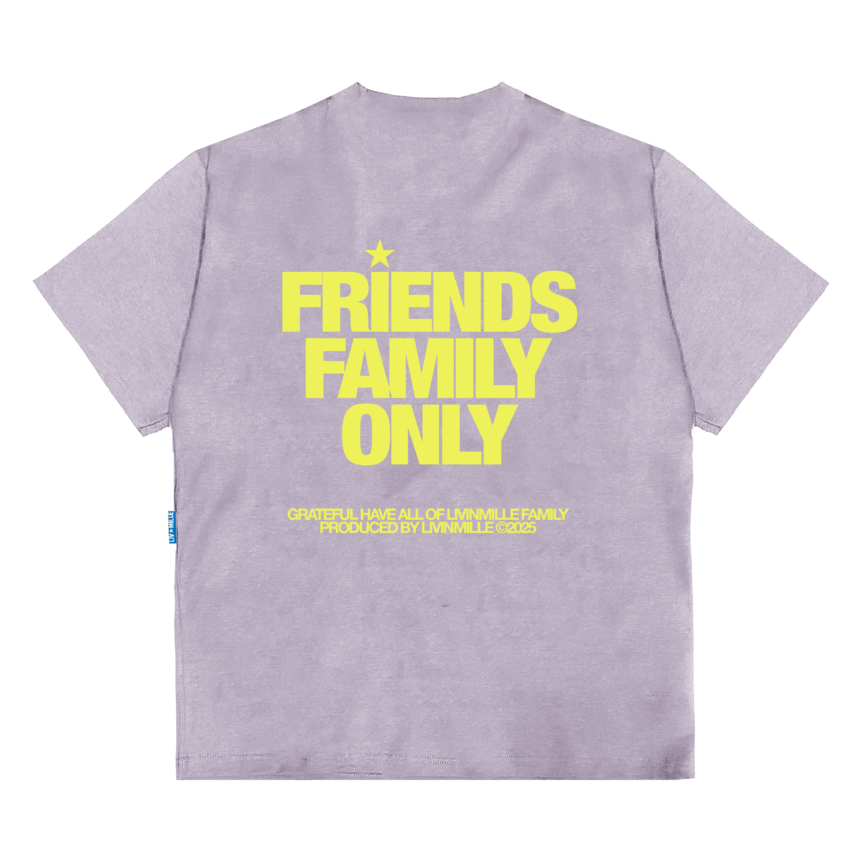 FNF LILAC TEE - LIV IN MILLE