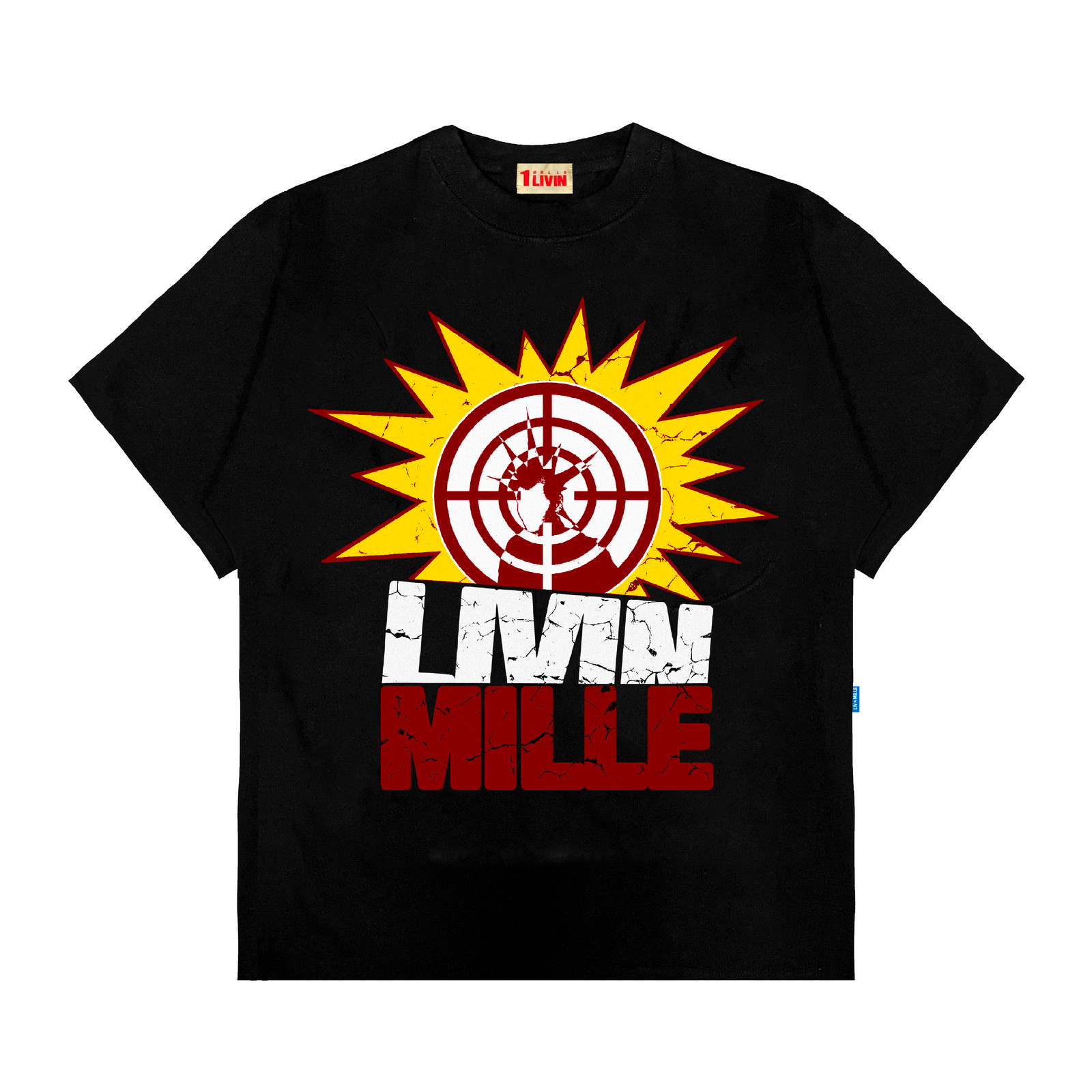 SPLIT MOO PRINTED SHIRT - LIV IN MILLE