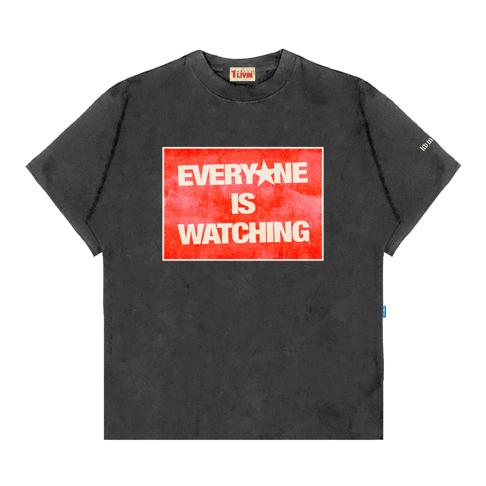 SPLIT MOO PRINTED SHIRT - LIV IN MILLE