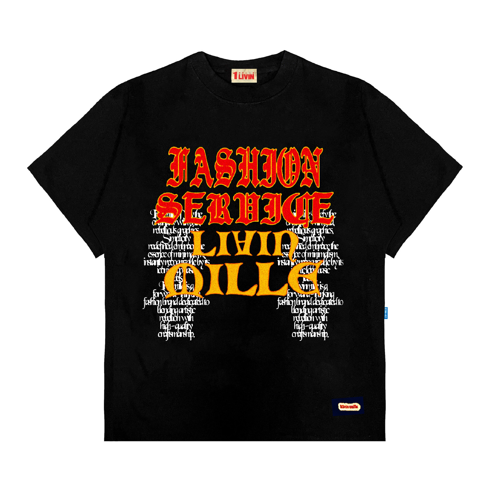 SPLIT MOO PRINTED SHIRT - LIV IN MILLE