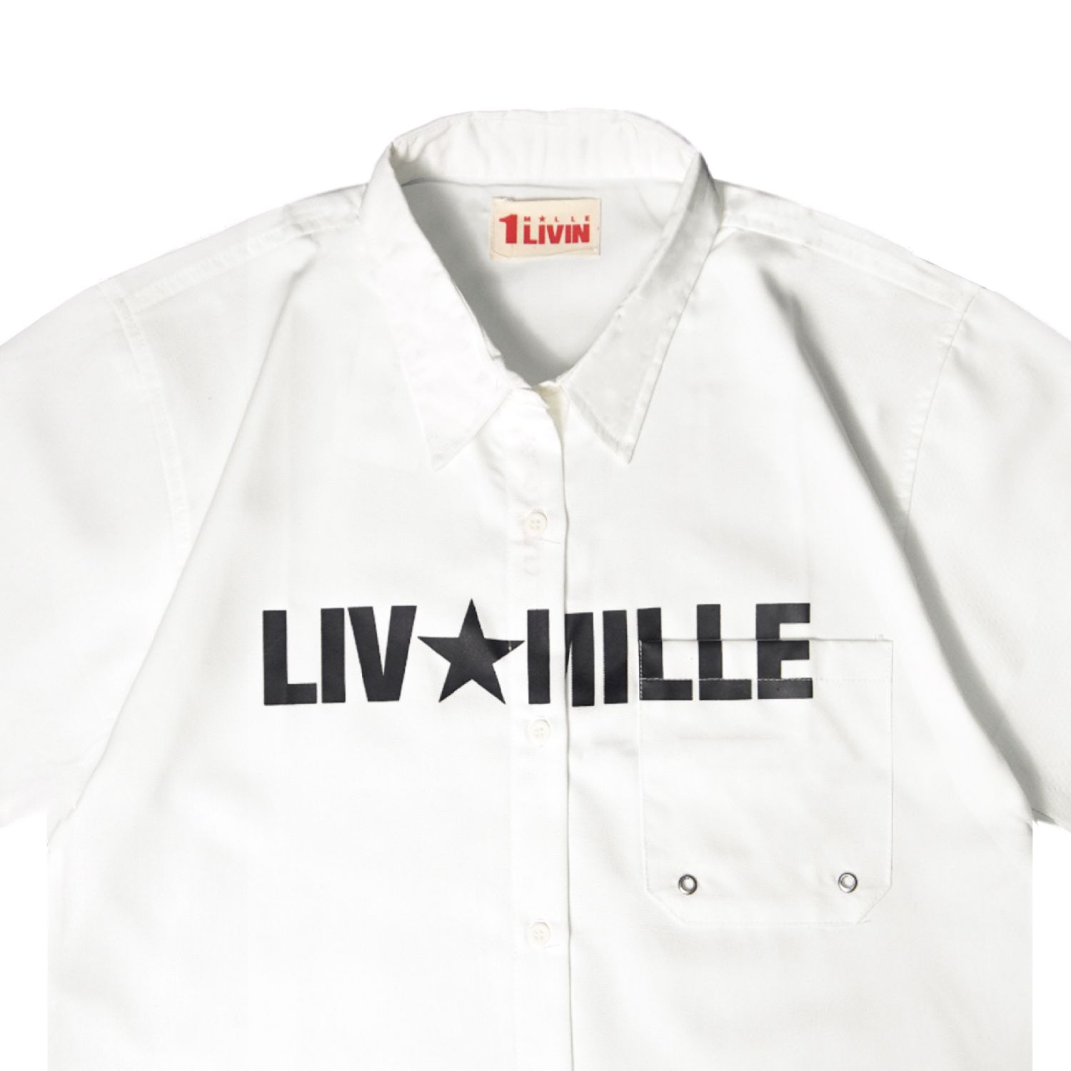 MASKING TEE - LIV IN MILLE