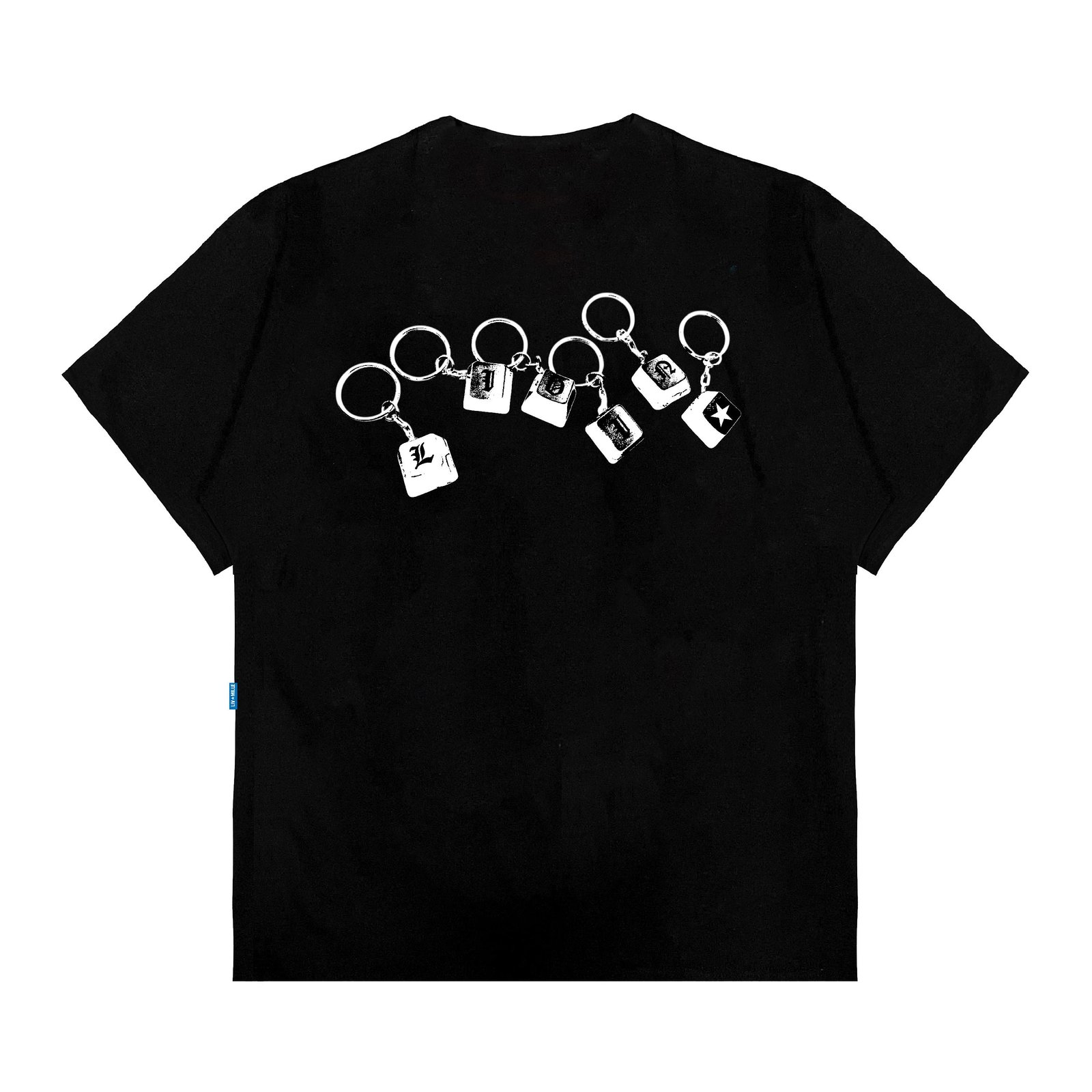 FLAW WHITE TEE - LIV IN MILLE - TO COOL TO BE CARELESS