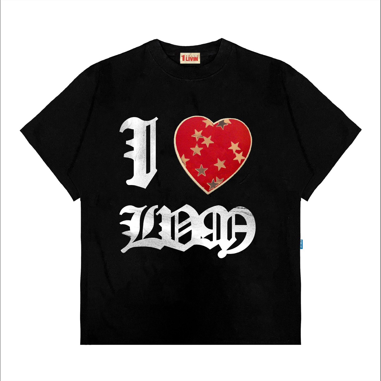 FLAW WHITE TEE - LIV IN MILLE - TO COOL TO BE CARELESS