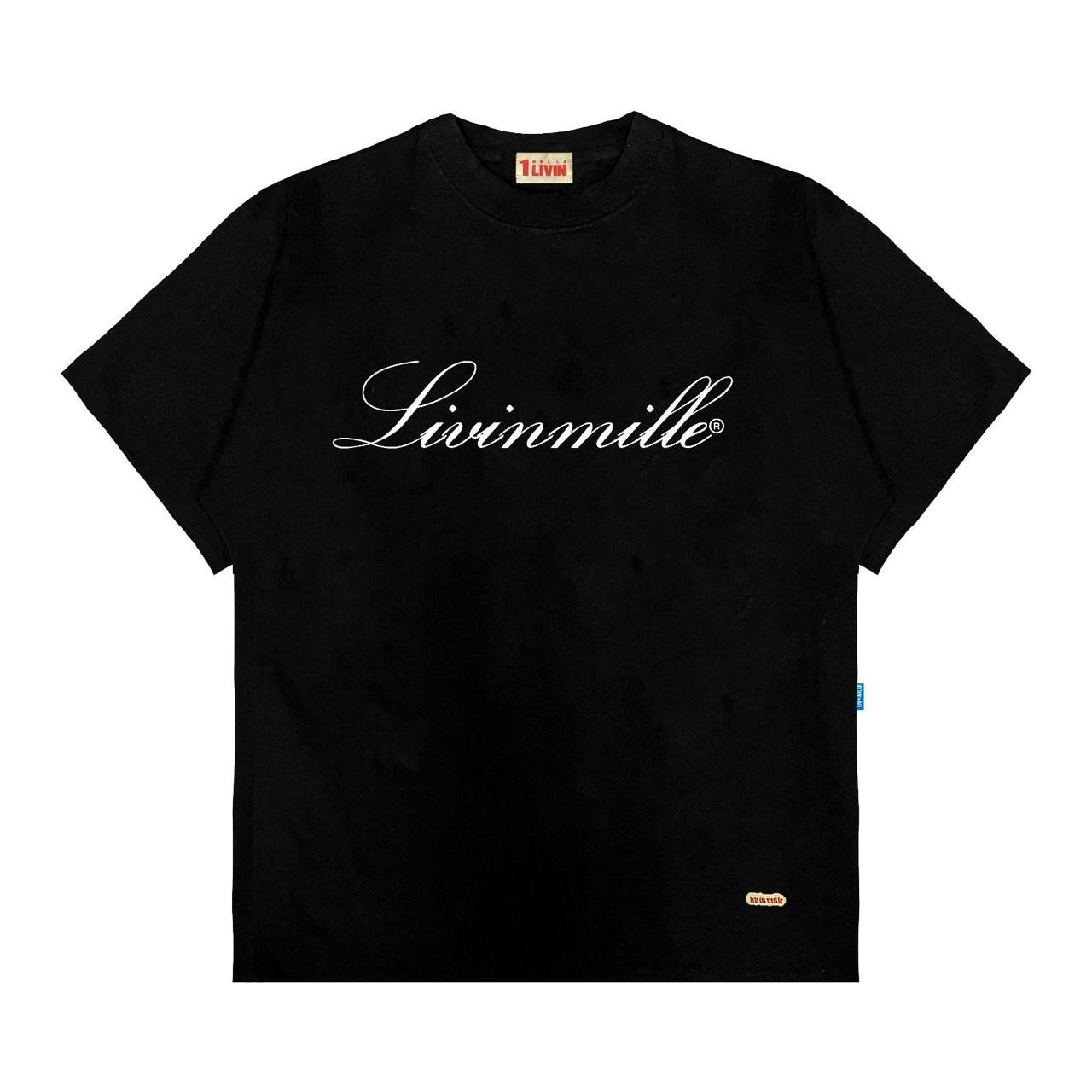 ETHEREAL WHITE TEE - LIV IN MILLE - TO COOL TO BE CARELESS