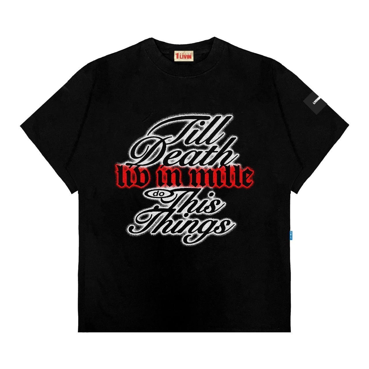 ETHEREAL WHITE TEE - LIV IN MILLE - TO COOL TO BE CARELESS