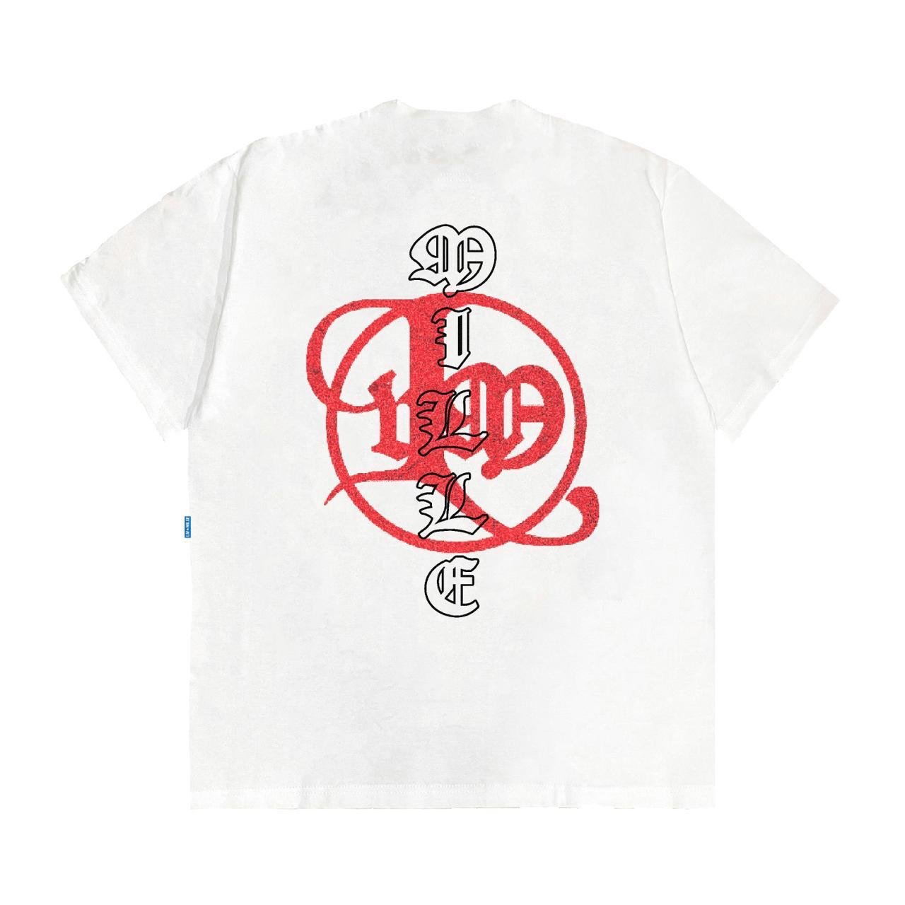 ETHEREAL WHITE TEE - LIV IN MILLE - TO COOL TO BE CARELESS