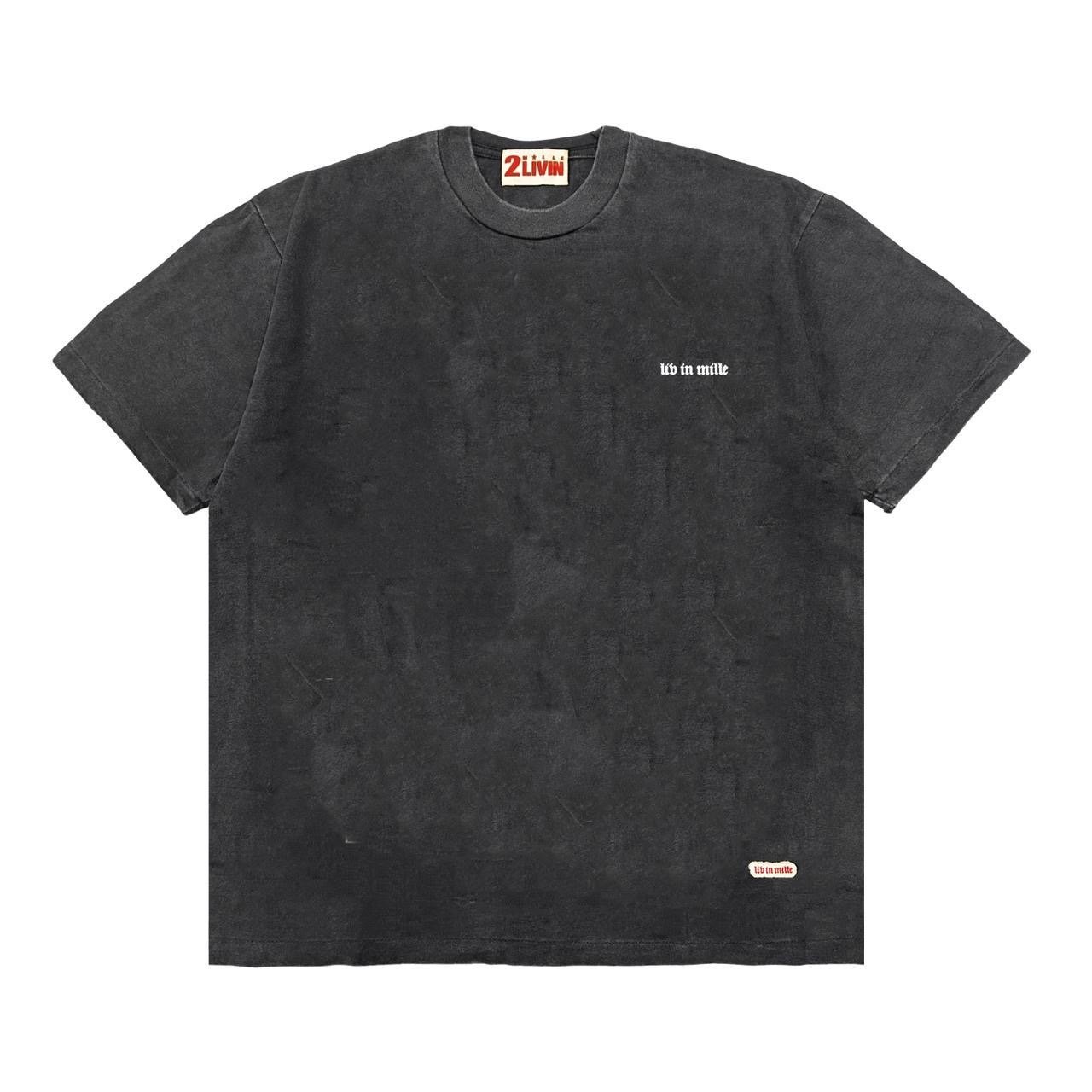 ETHEREAL WHITE TEE - LIV IN MILLE - TO COOL TO BE CARELESS