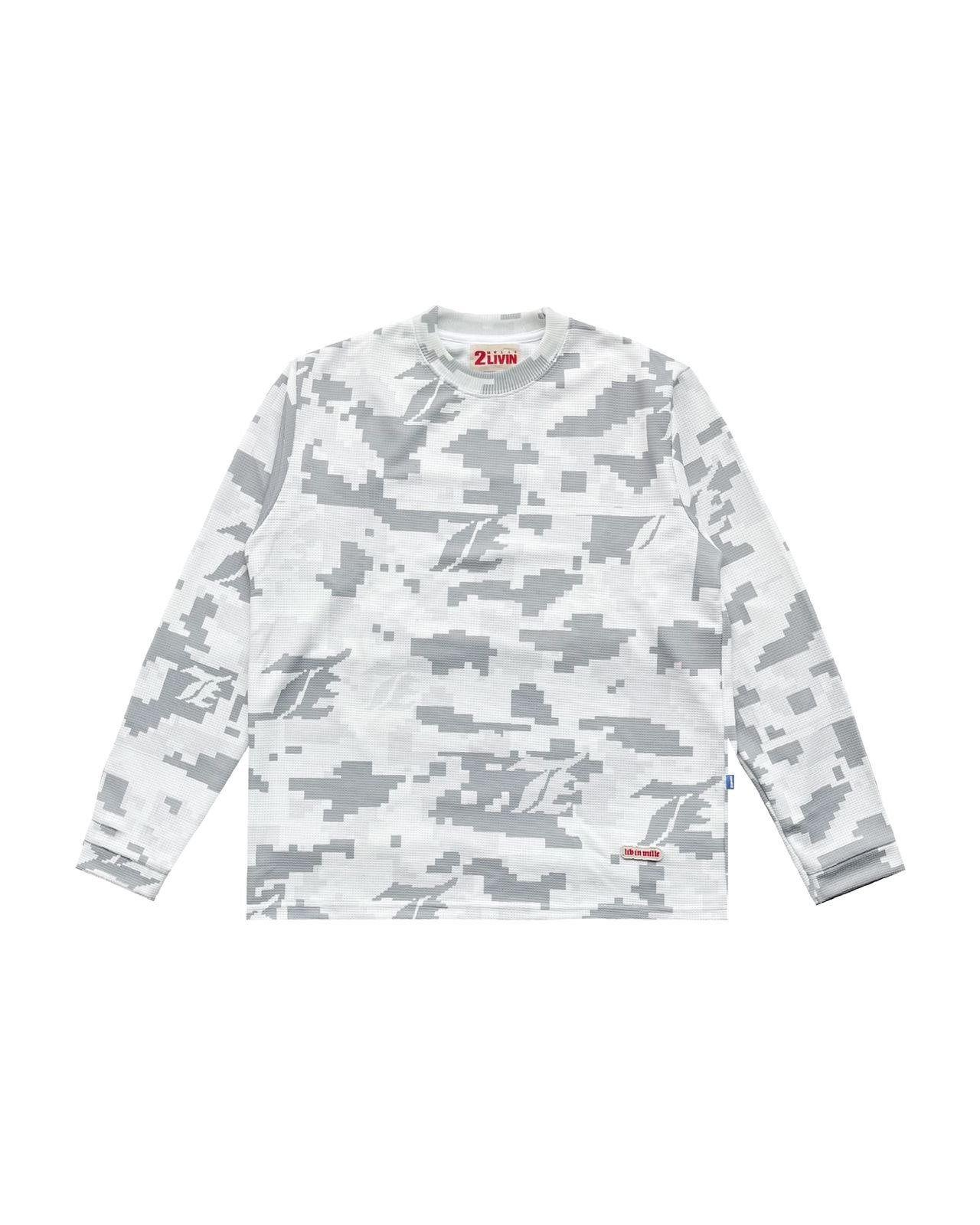LVM WAFFLE CAMO WHITE - LIV IN MILLE - TO COOL TO BE CARELESS