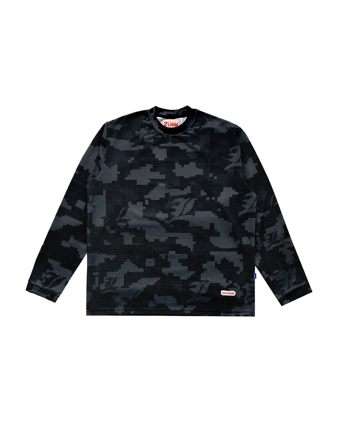 LVM WAFFLE CAMO BLACK - LIV IN MILLE - TO COOL TO BE CARELESS
