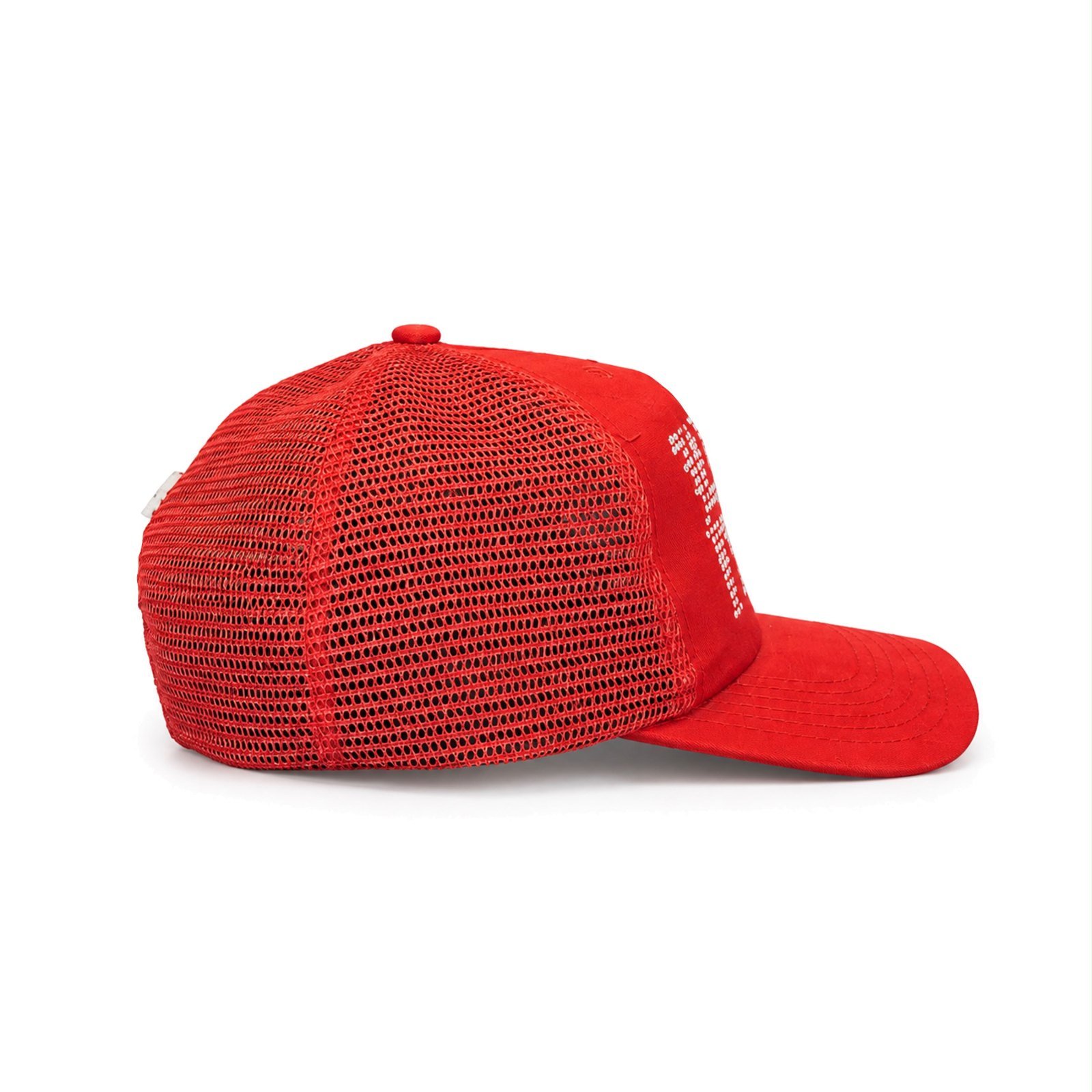 LOGO BASIC RED CAP - LIV IN MILLE - TO COOL TO BE CARELESS